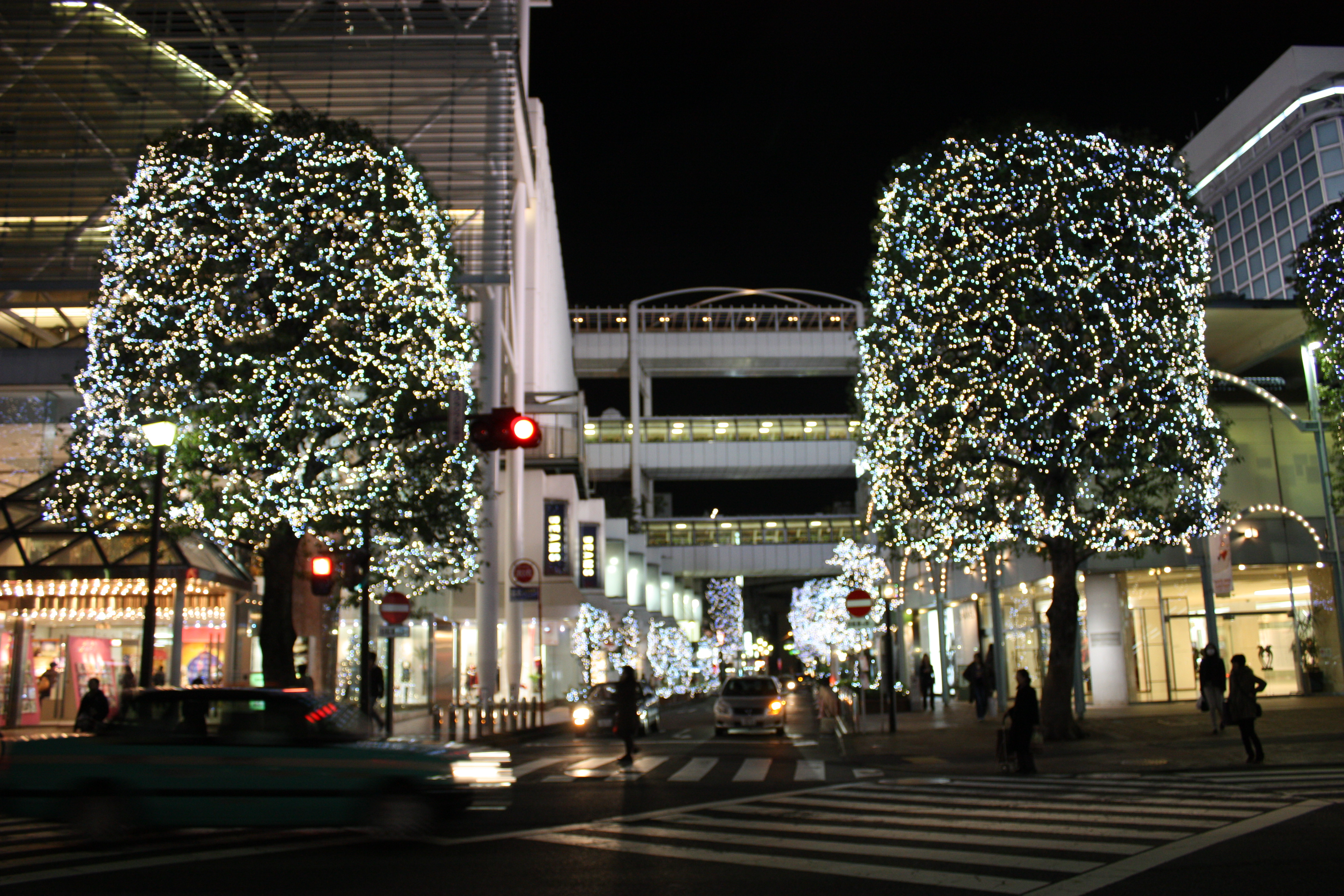 美見写真館 一眼レフ ｃａｎｏｎｘ２ 著作権フリー写真 二子玉川クリスマスイルミネーション